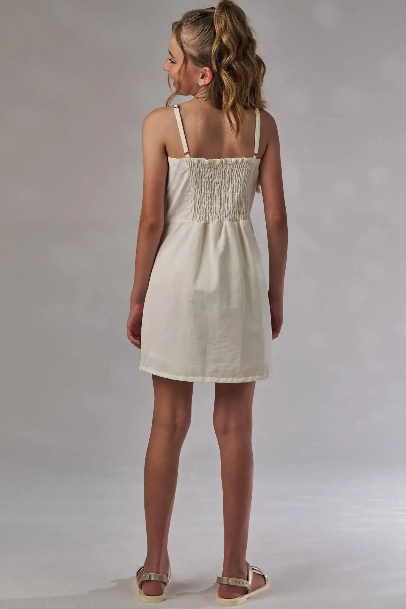 Vestido em Alfaiataria Amore 86554 Lilimoon Teen Menina