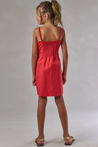 Vestido em Alfaiataria Amore 86554 Lilimoon Teen Menina