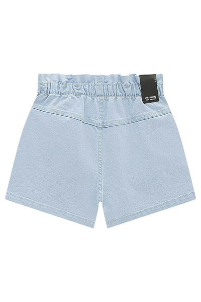 Shorts Comfy em Jeans Bellini com Elastano 65713 Vic&Vicky